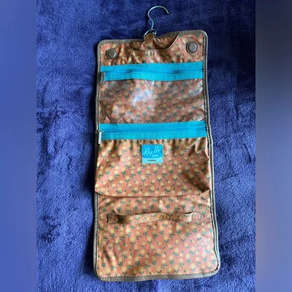 Vintage Fossil Birdcage Cosmetic Traveling Case - Picture 2 of 2